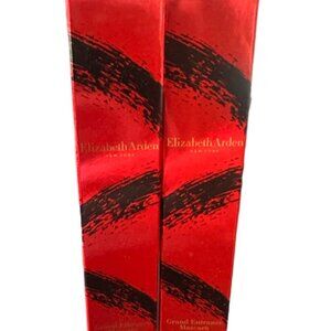 2-ELIZABETH ARDEN GRAND ENTRANCE MASCARA STUNNING BLACK 01 NEW WITH BOX .3 OZ